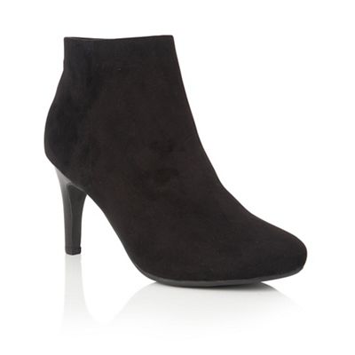 Lotus Black 'Fauna' ankle boots